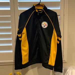NFL - steelers boys XL zip up NWOT